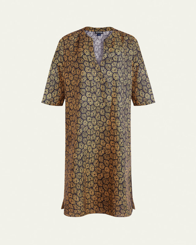 Carapaces Linen Dress